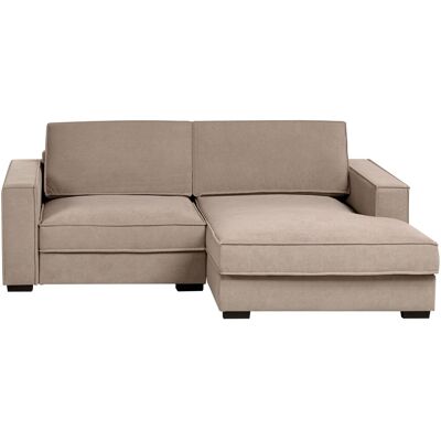 Beliani Canapé D'Angle À Gauche Moderne En Tissu Dossier Rembourré Avec Coussins Ta - Publicité Beliani Canapé D'Angle À Gauche Moderne En Tissu Dossier Rembourré Avec Coussins Ta - Publicité
