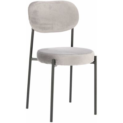 Chaise Camile en Velours - Design Moderne pour Salle à Manger - Publicité Chaise Camile en Velours - Design Moderne pour Salle à Manger - Publicité