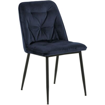 BROOK Chaises en Velours - Ensemble de 2 - Publicité BROOK Chaises en Velours - Ensemble de 2 - Publicité