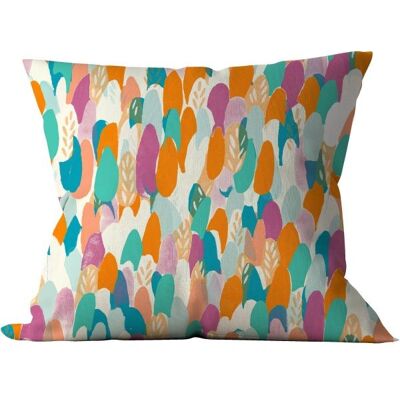 Les Ateliers Du Linge Coussin Déco 40x40 Cm Coton Poppy - Publicité Les Ateliers Du Linge Coussin Déco 40x40 Cm Coton Poppy - Publicité