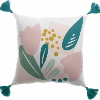 Les Ateliers Du Linge Coussin Déco Réversible 40x40 Cm Coton Alma - Publicité Les Ateliers Du Linge Coussin Déco Réversible 40x40 Cm Coton Alma - Publicité