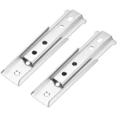 Uxcell 2pcs Connecteurs Pour Canapé Sectionnel, Supports Pour T (120mm, Argenté) - Publicité Uxcell 2pcs Connecteurs Pour Canapé Sectionnel, Supports Pour T (120mm, Argenté) - Publicité