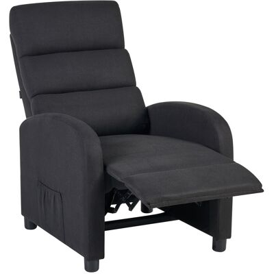Beliani Fauteuil Inclinable Retro En Cuir Pu Similicuir Avec Dossier Et Repose-Pieds Rég - Publicité Beliani Fauteuil Inclinable Retro En Cuir Pu Similicuir Avec Dossier Et Repose-Pieds Rég - Publicité