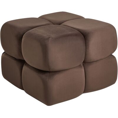 Beliani Pouf Moderne En Tissu Velours Forme Carrée 60 X 60 Cm Accessoire Salon Chambre M - Publicité Beliani Pouf Moderne En Tissu Velours Forme Carrée 60 X 60 Cm Accessoire Salon Chambre M - Publicité