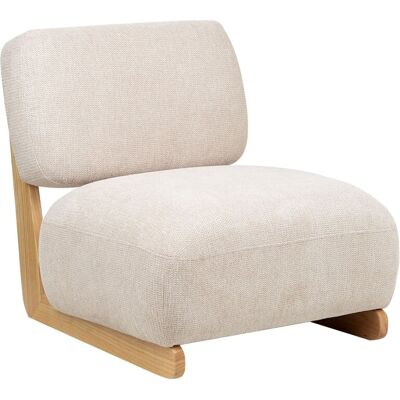 Beliani Fauteuil Retro En Tissu Sans Accoudoirs Pieds En Bois Massif Meuble De Salon Bei - Publicité Beliani Fauteuil Retro En Tissu Sans Accoudoirs Pieds En Bois Massif Meuble De Salon Bei - Publicité