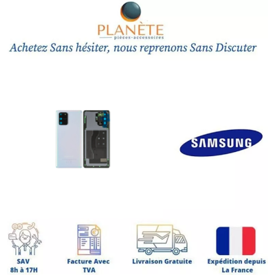 Cache Batterie Vitre Arrière Blanc Prism Pour Samsung Galaxy S10 Lite G770 - Publicité Cache Batterie Vitre Arrière Blanc Prism Pour Samsung Galaxy S10 Lite G770 - Publicité
