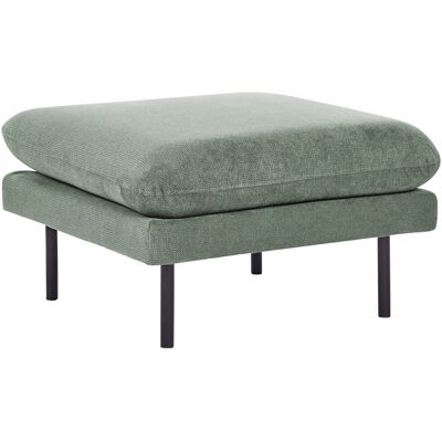 Beliani Pouf Vert en Chenille Carré - Reposapiés - Publicité Beliani Pouf Vert en Chenille Carré - Reposapiés - Publicité