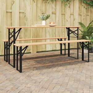 Pied De Table À Bière 2 Pcs Noir 39 X 3 X 75 Cm Vidaxl - Publicité Pied De Table À Bière 2 Pcs Noir 39 X 3 X 75 Cm Vidaxl - Publicité