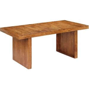 Bois D'Acacia Solide Table De Salle À Manger Dîner Meuble De Cuisine Vidaxl - Publicité Bois D'Acacia Solide Table De Salle À Manger Dîner Meuble De Cuisine Vidaxl - Publicité