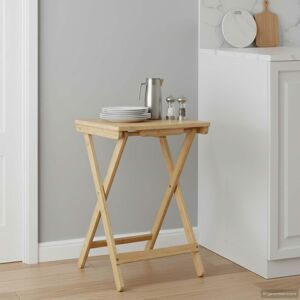 Table De Cuisine Naturel 40 X 30 X 53,5 Cm Bambou Vidaxl - Publicité Table De Cuisine Naturel 40 X 30 X 53,5 Cm Bambou Vidaxl - Publicité