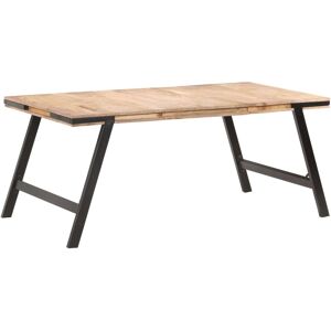 Bois De Manguier Massif Table De Salle À Manger 180x90x76 Cm Cuisine Vidaxl - Publicité Bois De Manguier Massif Table De Salle À Manger 180x90x76 Cm Cuisine Vidaxl - Publicité