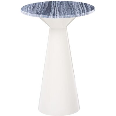 Beliani Table D'Appoint Moderne Plateau En Marbre Et Pied En Métal Thermolaqué Ronde Acc - Publicité Beliani Table D'Appoint Moderne Plateau En Marbre Et Pied En Métal Thermolaqué Ronde Acc - Publicité