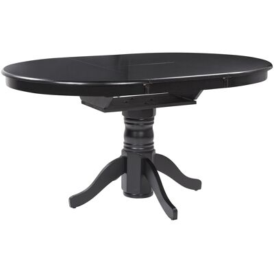 Beliani Table Salle À Manger Extensible Avec Pied Central Vintage 106/150 X 106 Cm En Bo - Publicité Beliani Table Salle À Manger Extensible Avec Pied Central Vintage 106/150 X 106 Cm En Bo - Publicité