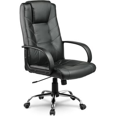 Sans Marque Chaise De Bureau Pivotante Chromée Sofotel 221 - Publicité Sans Marque Chaise De Bureau Pivotante Chromée Sofotel 221 - Publicité