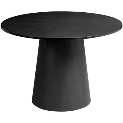 Beliani Table De Salle À Manger Traditionnelle Ronde 120 Cm Base Pied Central Noir Oye - Publicité Beliani Table De Salle À Manger Traditionnelle Ronde 120 Cm Base Pied Central Noir Oye - Publicité