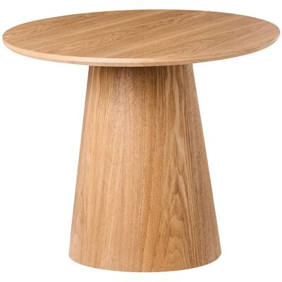 Beliani Table Basse Moderne Mdf Placage En Frêne 60 X 60 Cm Marron Clair Wenlock - Publicité Beliani Table Basse Moderne Mdf Placage En Frêne 60 X 60 Cm Marron Clair Wenlock - Publicité