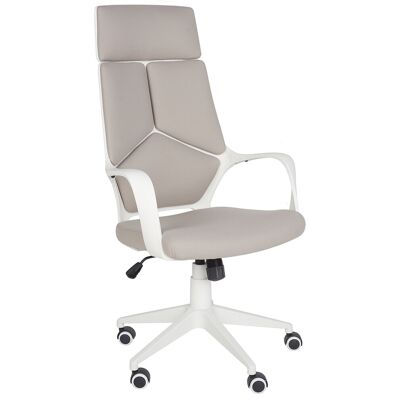 Chaise de bureau Taupe de Beliani - Pivotante et réglable - Mobilier de bureau - Publicité Chaise de bureau Taupe de Beliani - Pivotante et réglable - Mobilier de bureau - Publicité