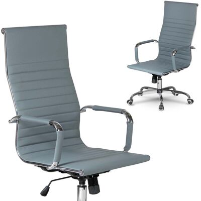 Sans Marque Chaise De Bureau Design Moderne Sofotel Tokio Grise - Publicité Sans Marque Chaise De Bureau Design Moderne Sofotel Tokio Grise - Publicité