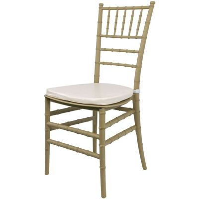 Sans Marque Chaise De Banquet De Mariage Furvero Chiavari Pp, Coussin En Similicuir, Coloris - Publicité Sans Marque Chaise De Banquet De Mariage Furvero Chiavari Pp, Coussin En Similicuir, Coloris - Publicité