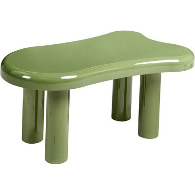 Beliani Table Basse De Salon Moderne Minimaliste Mdf Plateau Ovale 93 X 60 Cm Vert Ondle - Publicité Beliani Table Basse De Salon Moderne Minimaliste Mdf Plateau Ovale 93 X 60 Cm Vert Ondle - Publicité