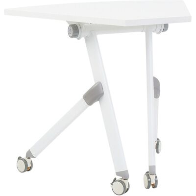 Beliani Bendi - Bureau pliant moderne avec roues - Bureau/Maison - Publicité Beliani Bendi - Bureau pliant moderne avec roues - Bureau/Maison - Publicité