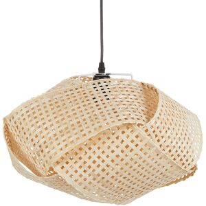 Beliani Halil Suspension en bambou naturel style moderne - Publicité Beliani Halil Suspension en bambou naturel style moderne - Publicité