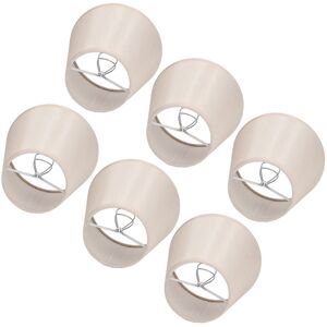 Sans Marque/générique 6pcs Simple Cloth Lampshade Modern Fabric Lampshade For E14 Table Chandelier - Publicité Sans Marque/générique 6pcs Simple Cloth Lampshade Modern Fabric Lampshade For E14 Table Chandelier - Publicité