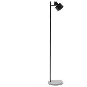 Lampadaire Beliani Noir Métal Ajustable - Lampadaire - Publicité Lampadaire Beliani Noir Métal Ajustable - Lampadaire - Publicité