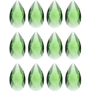 Uxcell 12pcs Perles Cristal En Forme De Larme, Facettées Pour Chandelier, Vert Clair - Publicité Uxcell 12pcs Perles Cristal En Forme De Larme, Facettées Pour Chandelier, Vert Clair - Publicité