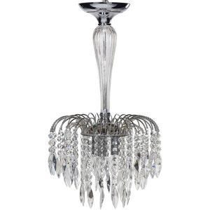Beliani Lustre Argent Vintage - Lampe Suspendue - Publicité Beliani Lustre Argent Vintage - Lampe Suspendue - Publicité