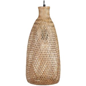 Suspension Beliani Bambou Naturel Beige - Lampe Suspendue - Publicité Suspension Beliani Bambou Naturel Beige - Lampe Suspendue - Publicité