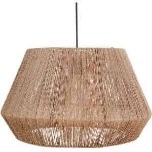 Beliani Suspension en Jute Naturel Style Boho - Lampe Suspendue - Publicité Beliani Suspension en Jute Naturel Style Boho - Lampe Suspendue - Publicité