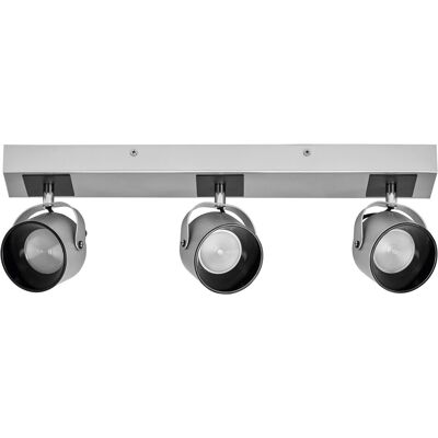 Osram Decor Spot Jupiter, 16,5w, 550lm, Argent, Spot, Têtes Réglables, Utilisati - Publicité Osram Decor Spot Jupiter, 16,5w, 550lm, Argent, Spot, Têtes Réglables, Utilisati - Publicité