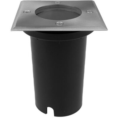 Lampa Najazdowa Kwadratowa 1xgu10 Ip67 Inox Ecolight Ec79109 - Publicité Lampa Najazdowa Kwadratowa 1xgu10 Ip67 Inox Ecolight Ec79109 - Publicité