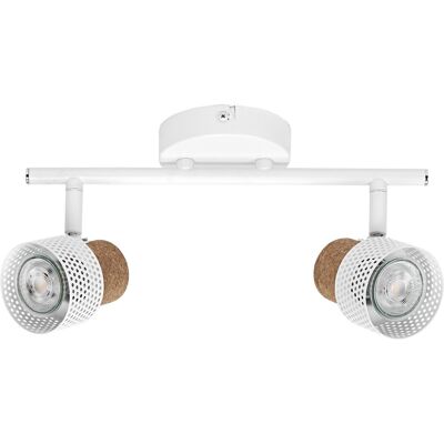 Luminaire Spot Cork Blanc Ledvance - Applique et Plafond - Publicité Luminaire Spot Cork Blanc Ledvance - Applique et Plafond - Publicité
