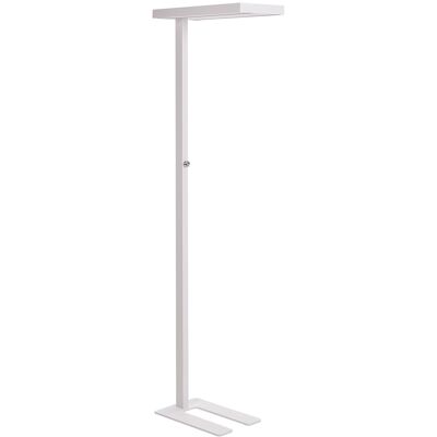 Beliani TAURUS Lampadaire LED blanc en aluminium - Floor LED Lamp - Publicité Beliani TAURUS Lampadaire LED blanc en aluminium - Floor LED Lamp - Publicité