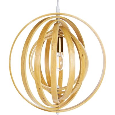 Suspension en bois Murrell réglable - Style bohème - Publicité Suspension en bois Murrell réglable - Style bohème - Publicité
