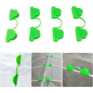 Eurowagens Clip De Film Pour Serre 50pcs En Plastique Durable Pour Tunnel De Jardin - Publicité Eurowagens Clip De Film Pour Serre 50pcs En Plastique Durable Pour Tunnel De Jardin - Publicité
