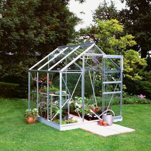 Halls - Serre de Jardin en Aluminium et Verre 3,8m² - Publicité Halls - Serre de Jardin en Aluminium et Verre 3,8m² - Publicité