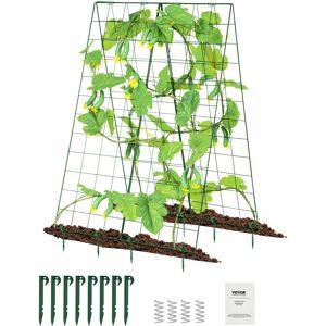 Vevor Treillis De Concombre En Métal Pour Plantes Grimpantes En A 117 X 84 Cm - Publicité Vevor Treillis De Concombre En Métal Pour Plantes Grimpantes En A 117 X 84 Cm - Publicité