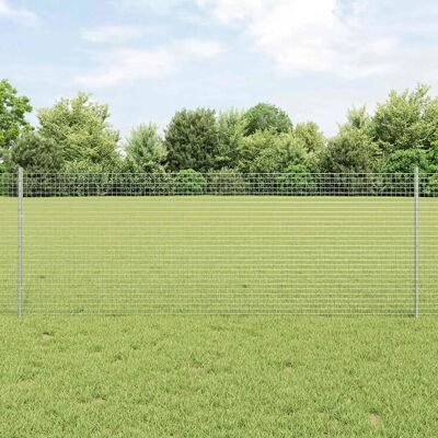 Ensemble de Clôture en Acier Galvanisé vidaXL - Durable, Résistant aux UV, 2 Panneaux - Publicité Ensemble de Clôture en Acier Galvanisé vidaXL - Durable, Résistant aux UV, 2 Panneaux - Publicité