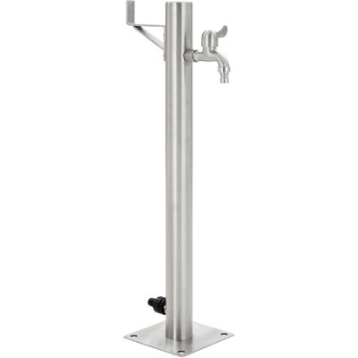 Colonne d'eau de jardin en acier inoxydable 65 cm vidaXL - Fontaine - Publicité Colonne d'eau de jardin en acier inoxydable 65 cm vidaXL - Fontaine - Publicité