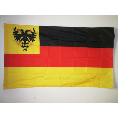 Az Flag Allemagne 1848-1852 150x90cm - Drapeau de Guerre de la Reichsfl - Publicité Az Flag Allemagne 1848-1852 150x90cm - Drapeau de Guerre de la Reichsfl - Publicité