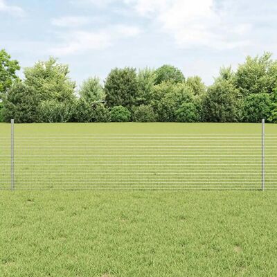 vidaXL Clôture en Fil Entrelacé en Acier Galvanisé 0,5x50 m - Clôture - Publicité vidaXL Clôture en Fil Entrelacé en Acier Galvanisé 0,5x50 m - Clôture - Publicité