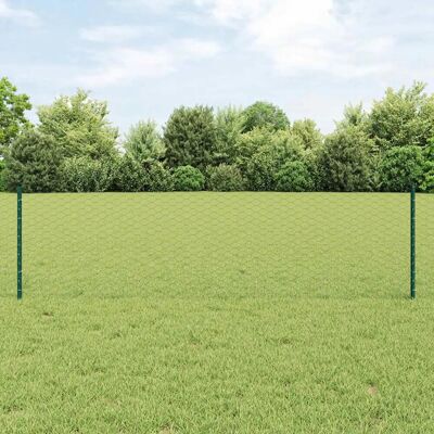 VidaXl Clôture de Jardin 11 pcs Vert 60 cm Acier - Clôture de Jardin - Publicité VidaXl Clôture de Jardin 11 pcs Vert 60 cm Acier - Clôture de Jardin - Publicité