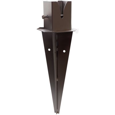 Salone SRL Pieu de jardin - Poteau carré 8x8cm pour patio - Publicité Salone SRL Pieu de jardin - Poteau carré 8x8cm pour patio - Publicité