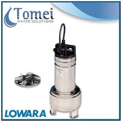 Pompe Relevage Eaux Usees Submersible Domo15vxt 1,1kw Triphase 400 Vortex Lowara - Publicité Pompe Relevage Eaux Usees Submersible Domo15vxt 1,1kw Triphase 400 Vortex Lowara - Publicité