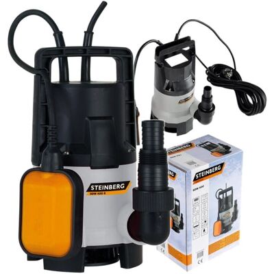 Sans Marque Pompe Submersible Pour Eaux Usées 400 W 7500 L/h - Publicité Sans Marque Pompe Submersible Pour Eaux Usées 400 W 7500 L/h - Publicité
