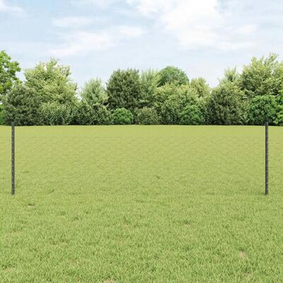 Clôture Métallique Hexagonale 0,5x100m - Clôture - Publicité Clôture Métallique Hexagonale 0,5x100m - Clôture - Publicité