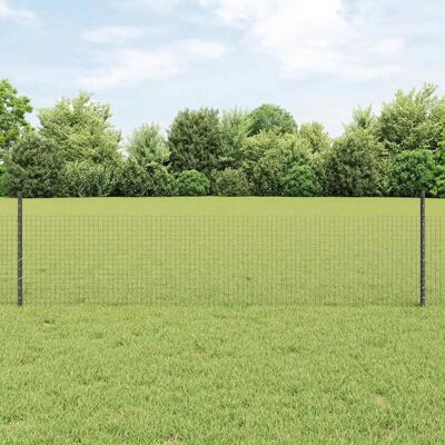 vidaXL Clôture en fil métallique soudé 0.5x100 m Gris - Clôture - Publicité vidaXL Clôture en fil métallique soudé 0.5x100 m Gris - Clôture - Publicité